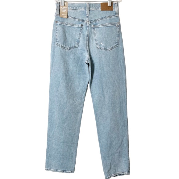 Madewell The Perfect Vintage Straight Jeans Knee-Rip Edition - Picture 6 of 6